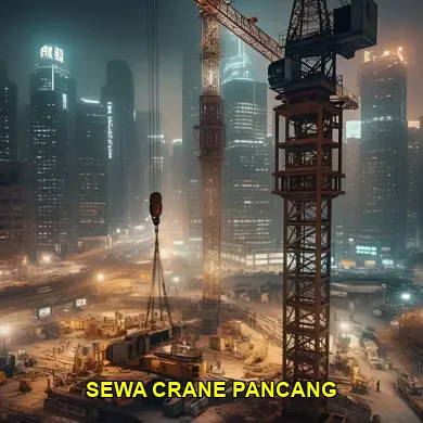sewa crane pancang